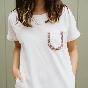 Kate Beaded T-Shirt Tunic